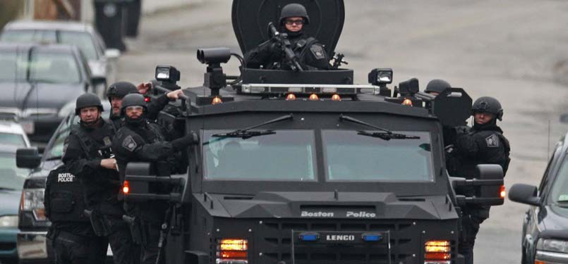Law Enforcement Response in the Manhunt for the Boston Marathon Bombers