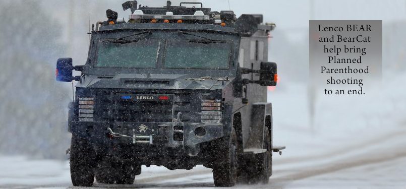 A textbook case of when police should use armored vehicles