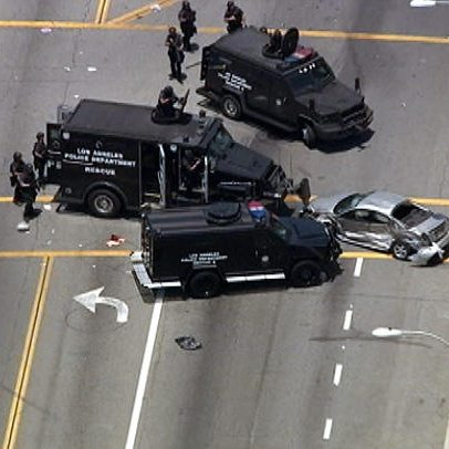 Lenco Armored Vehicles - LAPD Pursuit