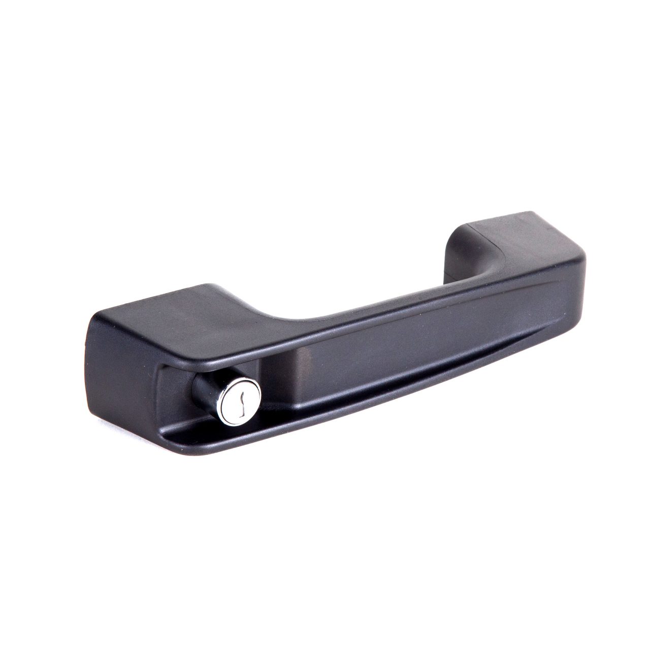 Passenger Side Rear Outside Exterior Outer Door Handle Smooth Black PT Auto Warehouse MI-3230S-RR 