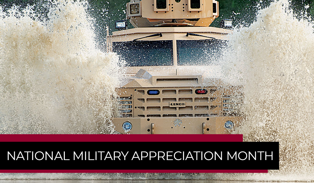 Lenco celebrates Military Appreciation Month