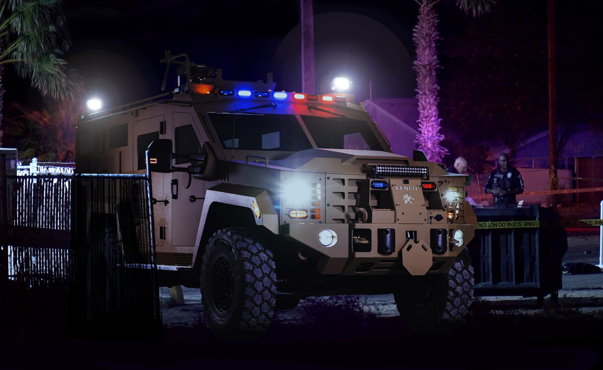 Kearney Police give first public tours of new Bearcat armored vehicle