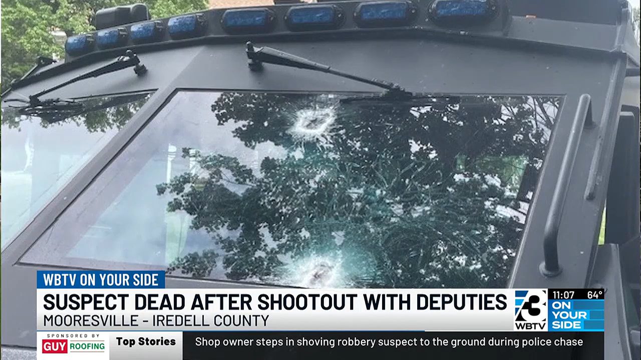 Shootout with deputies in a Mooresville, NC neighborhood