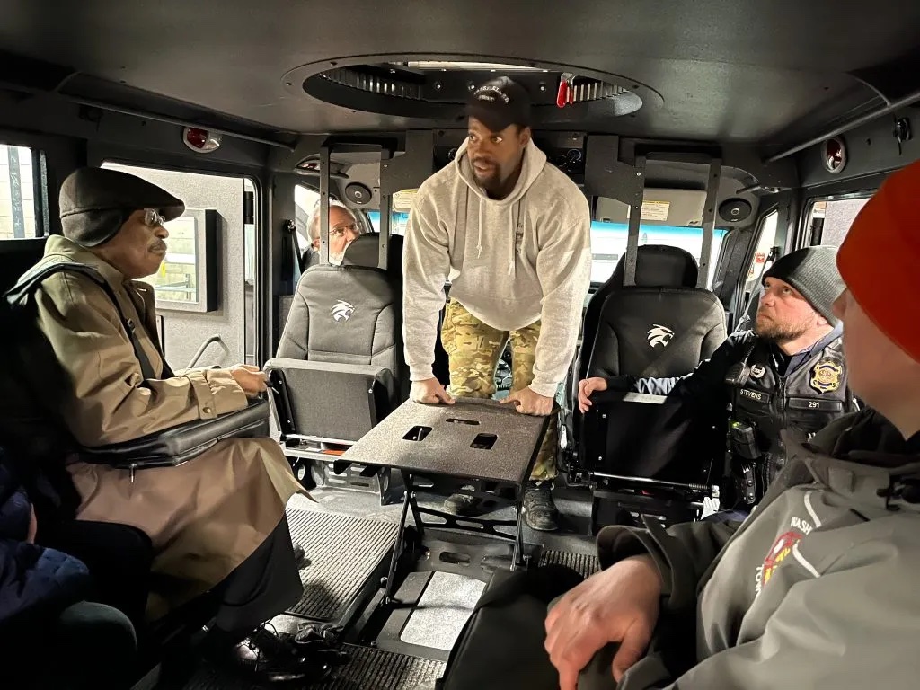 Mansfield BearCat Back Interior