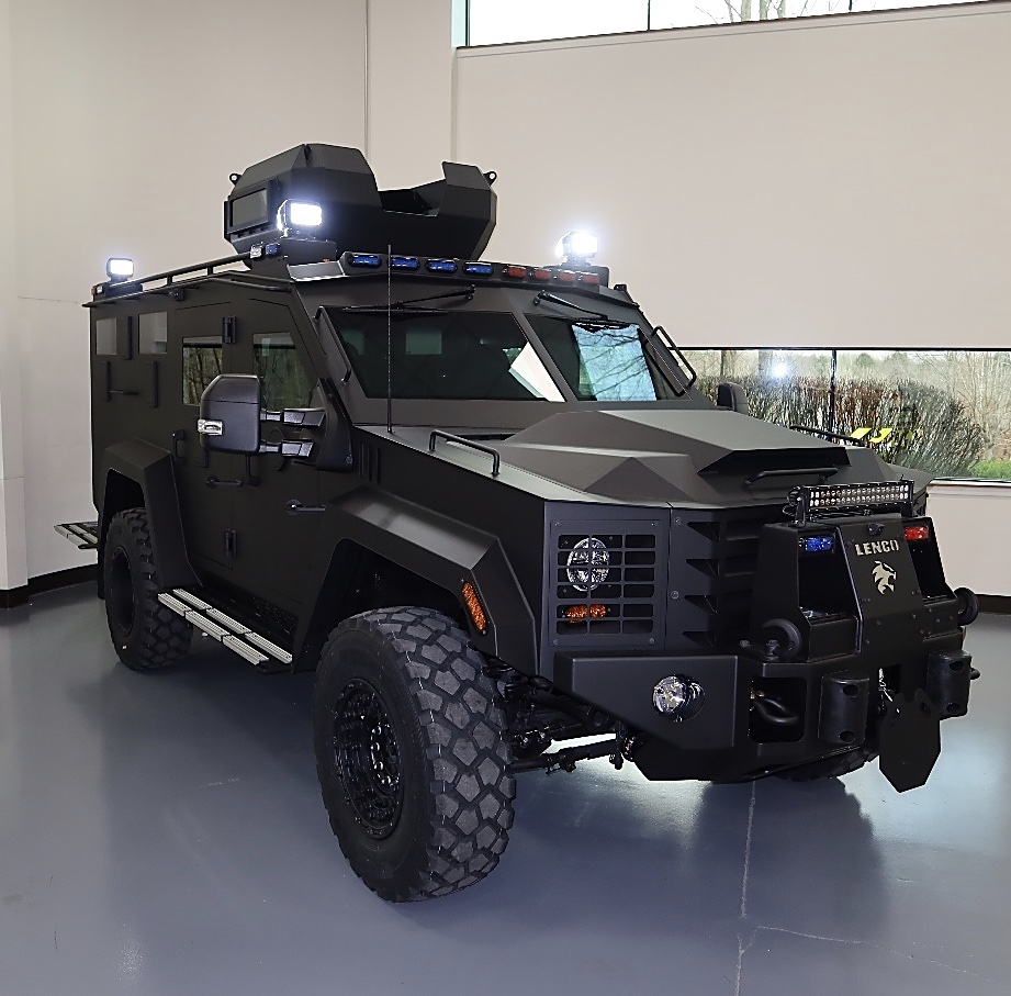 Lenco BearCat Roof Mounted Spotlights