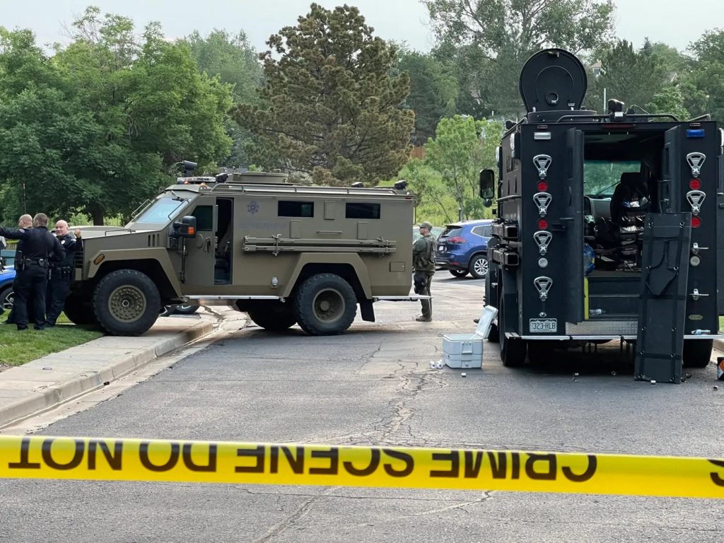 Aurora, CO Crime Scene with Lenco BearCat