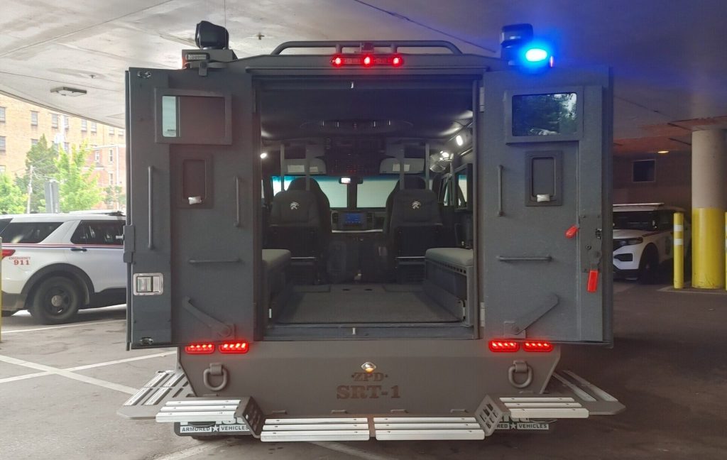 Zanesville Police BearCat Back