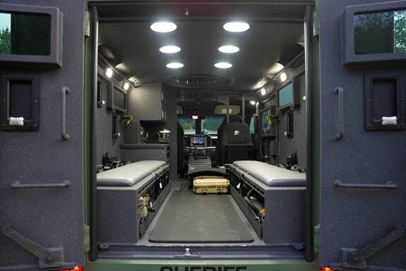 Hamilton County MedCat Medically Equipped Interior
