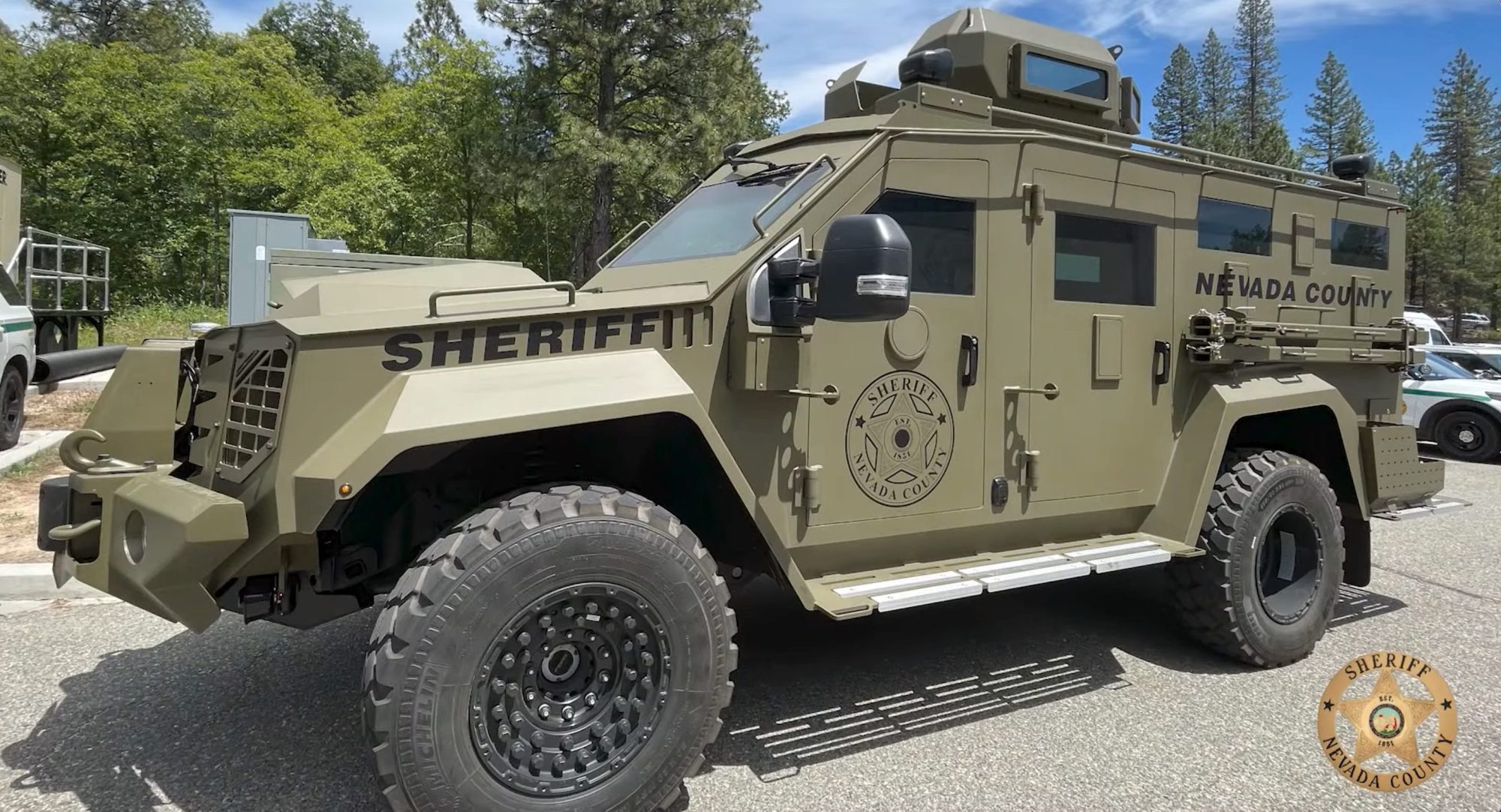 Nevada County Sheriff’s Office Enhances Capabilities with New Lenco BearCat G3